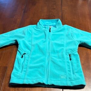REI Kids Turquoise Fleece Jacket